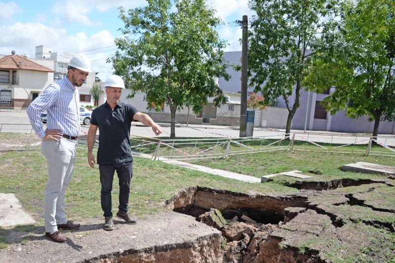 Galli al borde de la barranca